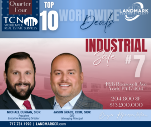 graphic celebrating the #7 industrial tcn worldwide deal
