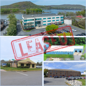collage of various properties leased with landmark commercial realty in february 2026